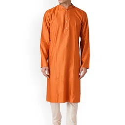 ZOIS Men Regular Thread Work Kurta with Pyjamas-9