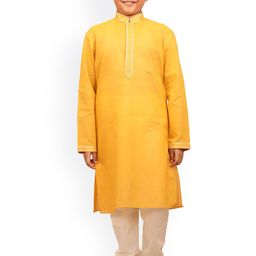 Manyavar Boys Kurta With Churidar-image-73