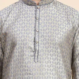 Enciger Men Ethnic Motifs Regular Kurta with Pyjamas image 2