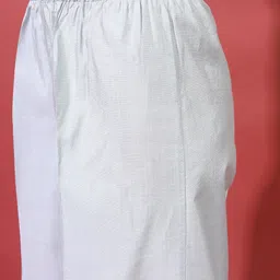 Vishudh Women Blue Embroidered Mirror Work Kurta with Palazzos & With Dupatta image 3