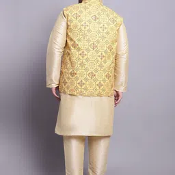 SOJANYA PLUS Regular Dupion Silk Kurta with Pyjamas image 5