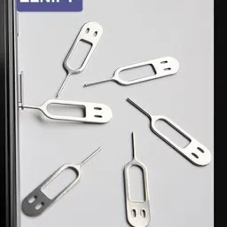 ZENIFY Sim Card Key Open Tray Remover Sim Eject Needle Pin Key Tool Sim Adapter image 5