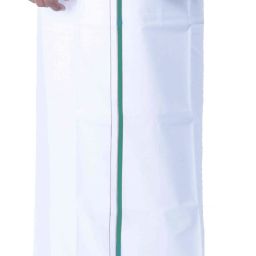 TUNI MANI Luxury Cotton Solid Men Dhoti-image-22