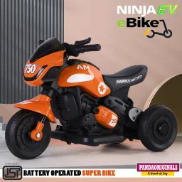 Ninja Ev With Music And Lights, Forward and Backward Gear, Built in MP3 player Bike Battery Operated Ride On-image-83