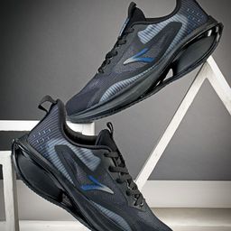 Action TURBO 1502 Comfortable Stylish Breathable Sports Running Shoes For Men-picture-3