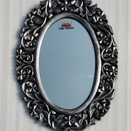 VAS collection home Oval Textured Wall Mirror-image-27