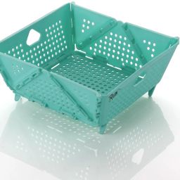 Plastic Foldable Storage Basket,Collapsible Plastic Organizer for Kitchen Storage Basket-image-46