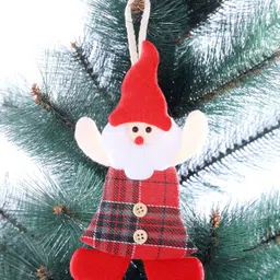 TAYHAA Red & White Whimsical Felt Santa Festive Decor-image-88