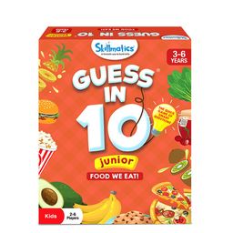 Skillmatics Kids Guess in 10 Junior Food We Eat Card Games-4
