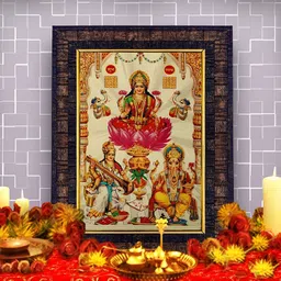 Hawai Black & Gold Toned Wooden Wall Photo Frames-image-54