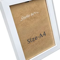 Stuthi Arts White Wood Wall Photo Frames-image-65
