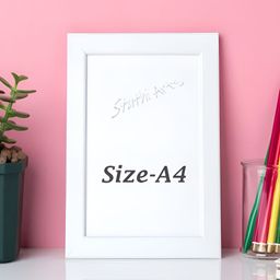 Stuthi Arts White Wooden Wall Photo Frame-image-44