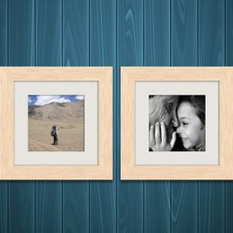 ArtzFolio Camel Brown 2 Pieces Wooden Wall Photo Frames-image-23