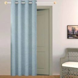 the conversion Sky Premium Jute Solid 9ft Light Filtering Eyelet Longdoor Curtain (1 Pc)-picture-33
