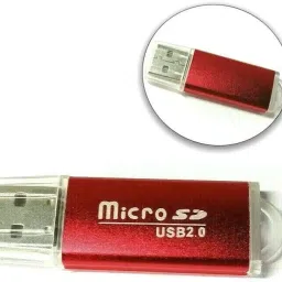TECHGEAR New Portable USB 2.0 Adapter Micro SD SDHC Memory Card Reader Writer Flash Drive Card Reader-29