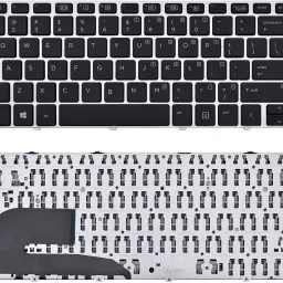 Evosyne Keyboard for Hp EliteBook 840 G3 / 840 G4 / 745 G3 / 745 G4 / 848 G3 Laptop Keyboard Replacement Key-18
