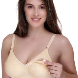 Women Maternity/Nursing Non Padded Bra-image-7