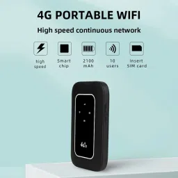 MARS 4G LTE WiFi Hotspot, 150Mbps Portable Wireless LTE Router Data Card image 2