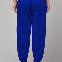 Solid Viscose Women Harem Pants-image-27