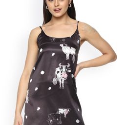 NOCHEE VIDA Black Moo Printed Camisole-image-28