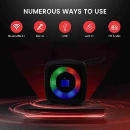 TX -FLO Enjoy immersive sound plashproof high sound New Arriving Power boost high sound 8 W Bluetooth Laptop/Desktop Speaker image 5
