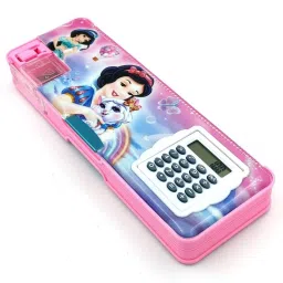 Stationery Gift Set Combo For Kids Calculator & Dual Sharpner With Accesories Geometry Box-23