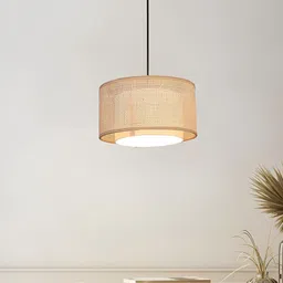 akway Beige Wooden Contemporary Ceiling Lamp-picture-26