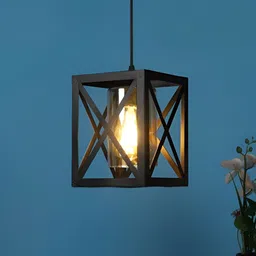 ELIANTE Black Rectangle Contemporary Ceiling Lamp-image-16