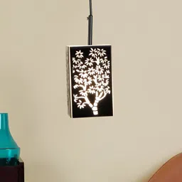 ELIANTE Black Iron Contemporary Rectangle Ceiling Lamp-image-5