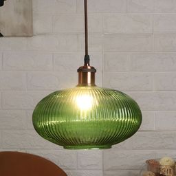 ELIANTE Green Iron Contemporary Ceiling Lamp-26