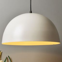 Homesake Black & White Solid Contemporary Hanging Light-11