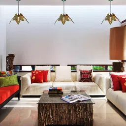 US DZIRE Brown Hanging Ceiling Lamp-48