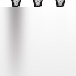 Areezo Black 3 Pieces Wooden Wall Lamps-image-18