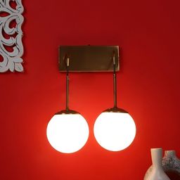 ELIANTE Gold-Toned  Contemporary Spherical Wall Lamp-image-93
