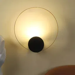 ELIANTE Gold-Toned Iron Contemporary Cylinder Shaped Wall Lamp-image-76