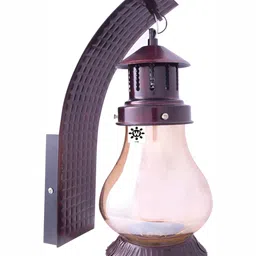 Areezo Brown Iron Wall Lamp-image-12