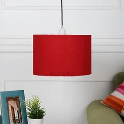 BTR CRAFTS Red Cylindrical shaped Contemporary Ceiling Lamp-picture-54