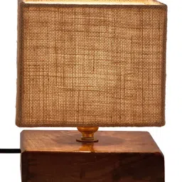 Devansh Beige Self Design Contemporary Column Table Lamp image 4