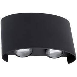 SPARK WORLD Black Quirky Abstract Shaped Wall Lamp image 3