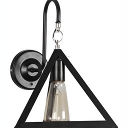 DENICRAAS Black & Transparent Metal Contemporary Wall Lamp-30