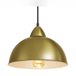 Wipro Gold-Toned Aluminium Contemporary Frustum Shaped Wall Lamp-image-45
