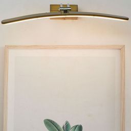 Fos Lighting Golden Curved Antique Wall Lamp-picture-34