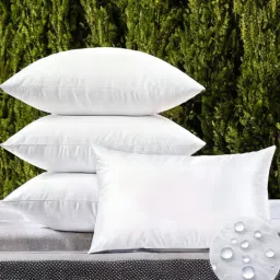 LUXURY Polyester Fibre Solid Sleeping Pillow Pack of 4-image-93