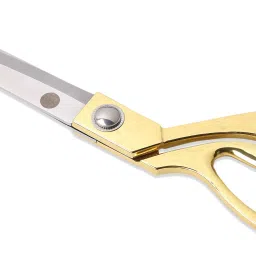 -Tailoring Scissors For Cloth With Golden Brass Handle, Multipurpose (Size-10) Scissors-image-16