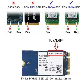 Tobo A1708 NVME PCI Express PCIE to M.2 SSD Adapter Card N-1708A Adapter TD-1299PC 2.5 inch PCI Express image 3