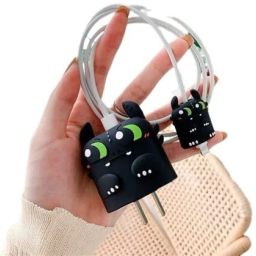 YouAndMeHub Adapter Cover for Type C 18W/20W iPhone Charger Full Protection Cable Protector-image-28