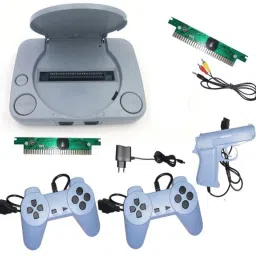 COUNTACH Classic TV Game 8 BIT Console Inbuilt Games with (2 Cassettes) Style 195 NA GB with Contra, Super Mario Bros, F1 Race, Cricket Game-image-53