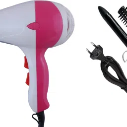 Nirvani 887 Silky Shine Hair Dryer, AIO-16B Trendy Hair Curler Comb,Multicolor Personal Care Appliance Combo-image-11
