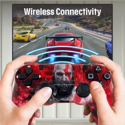 HG WORLD PS4 Controller DualShock 4 Wireless Playstation Controller for PC Bluetooth Gamepad image 2