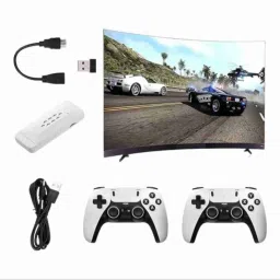EXtreme M22 Game Stick Retro Video Game Console with 2 Wireless Controller 64 GB with Yes-2